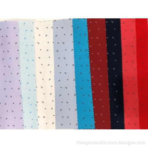 Polyester/Cotton Spendex Printed Fabric
